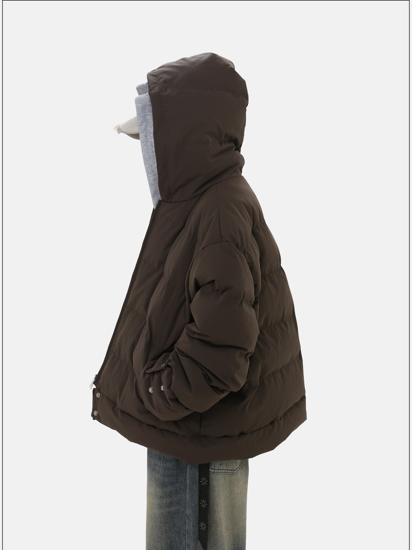 Detachable Two-Piece Hooded Jacket