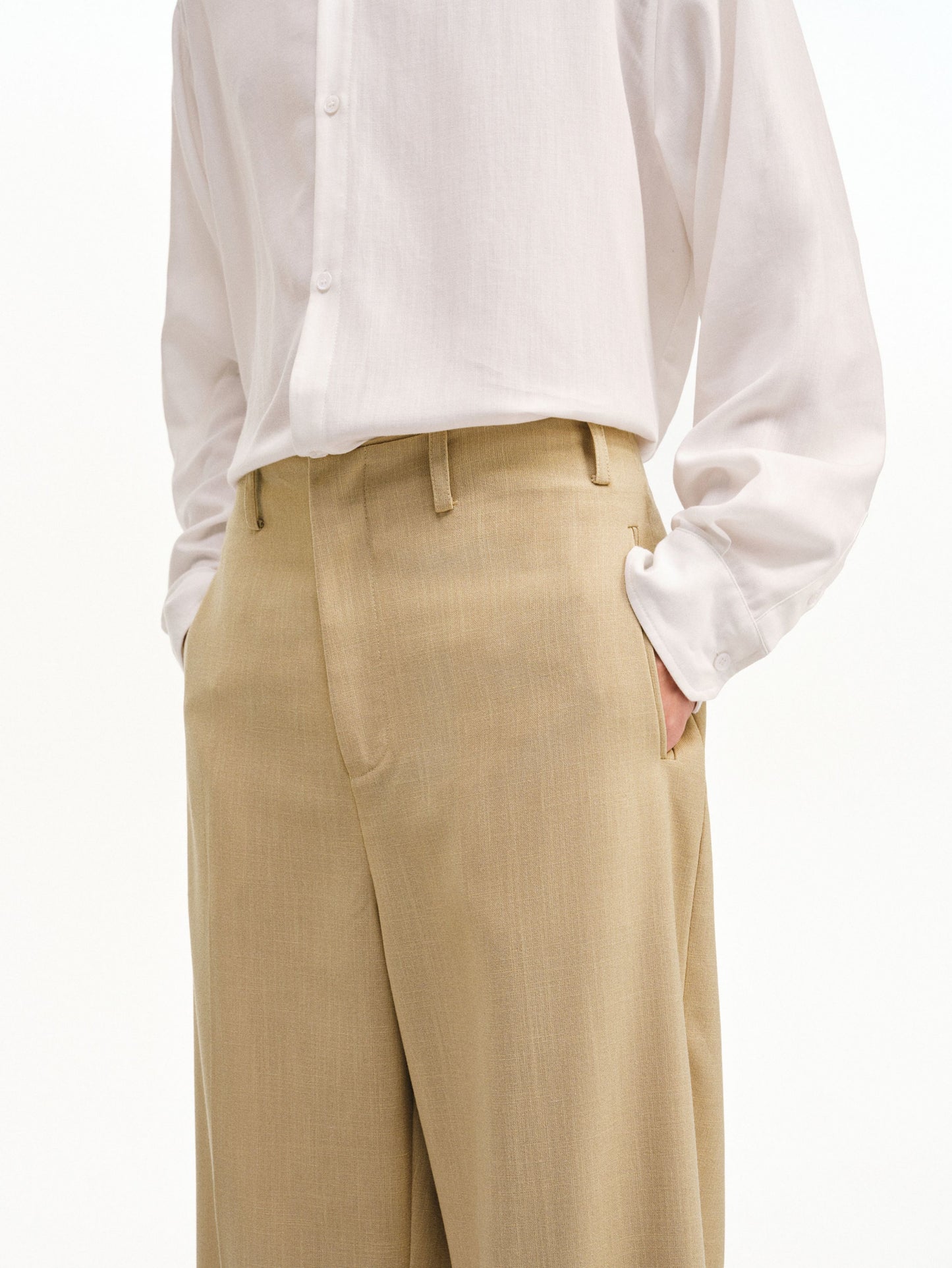 Rinen Straight Leg Casual Pants