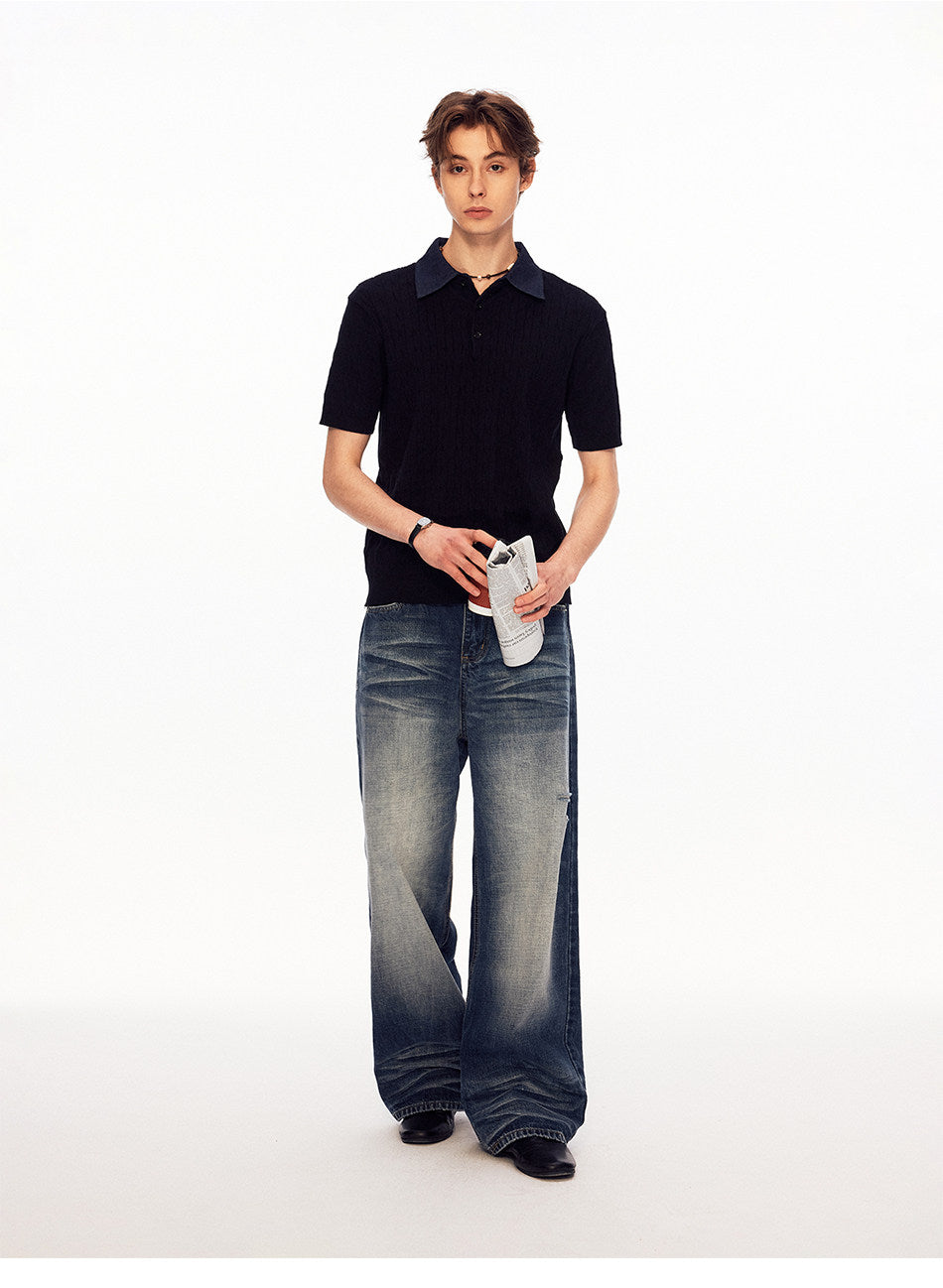 High Street Distressed Jeans