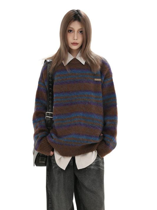 Loose Stripe Sweater