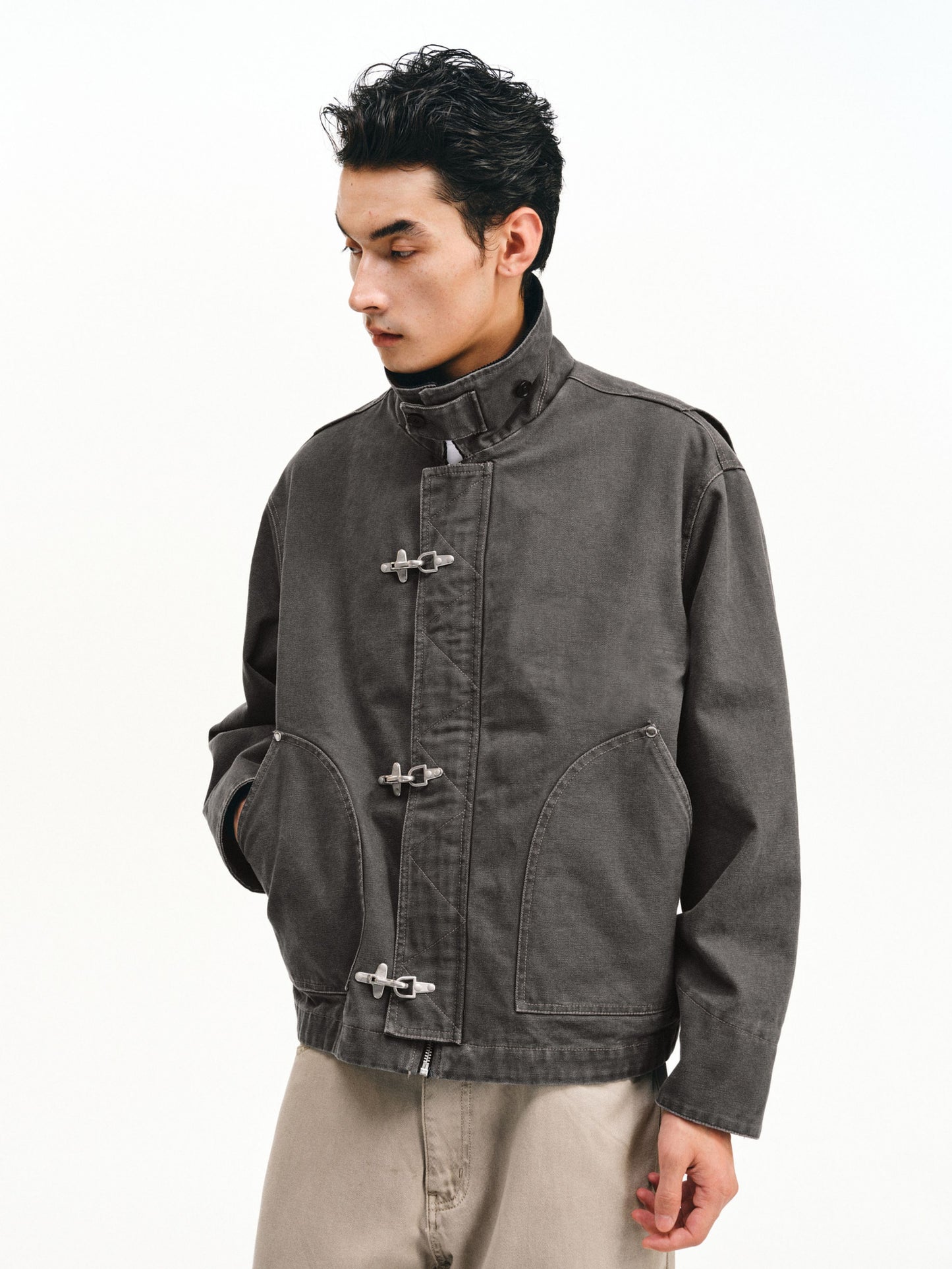 Aircraft Button Detroit Jacket