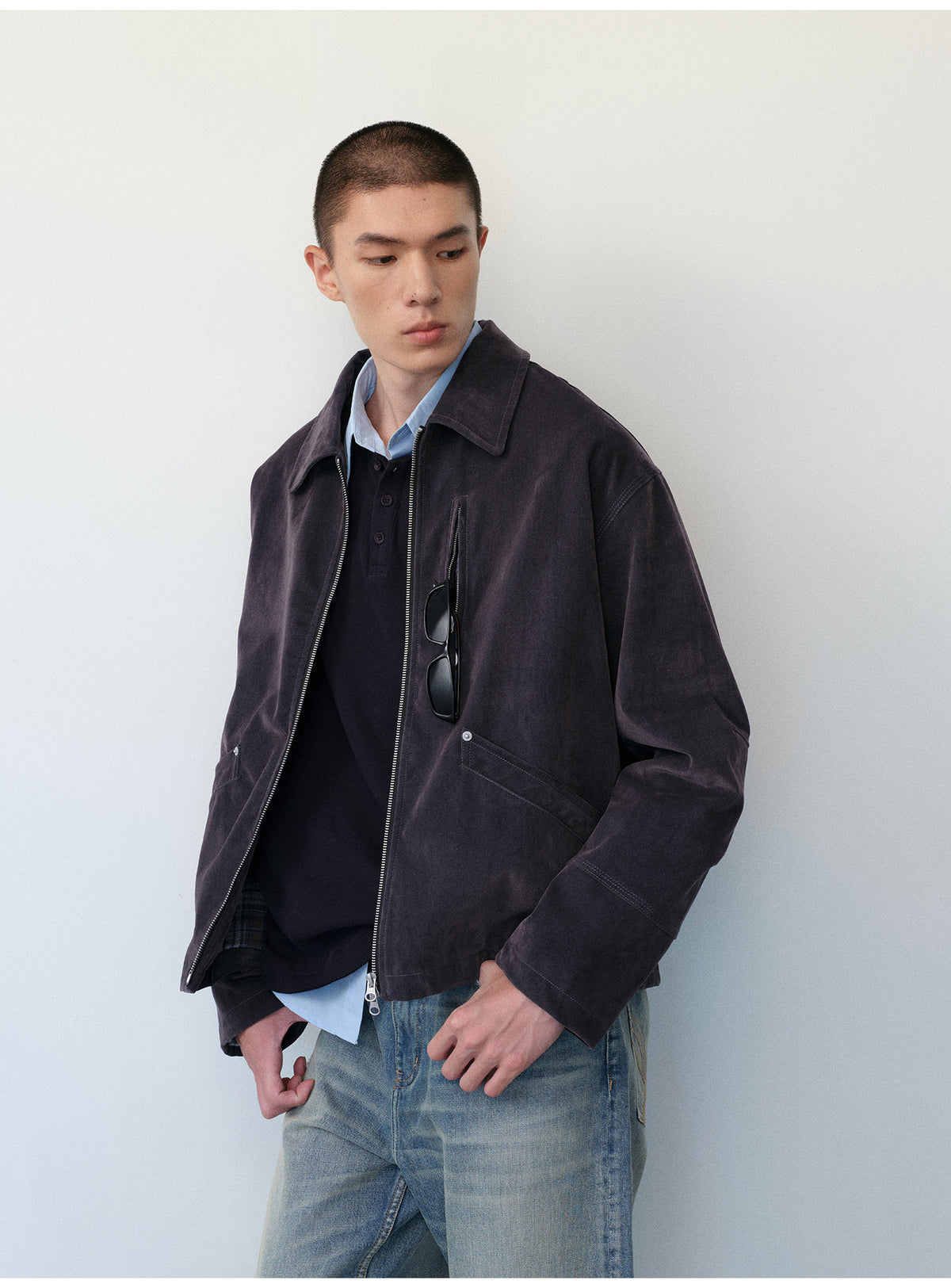 Retro Collared Jacket