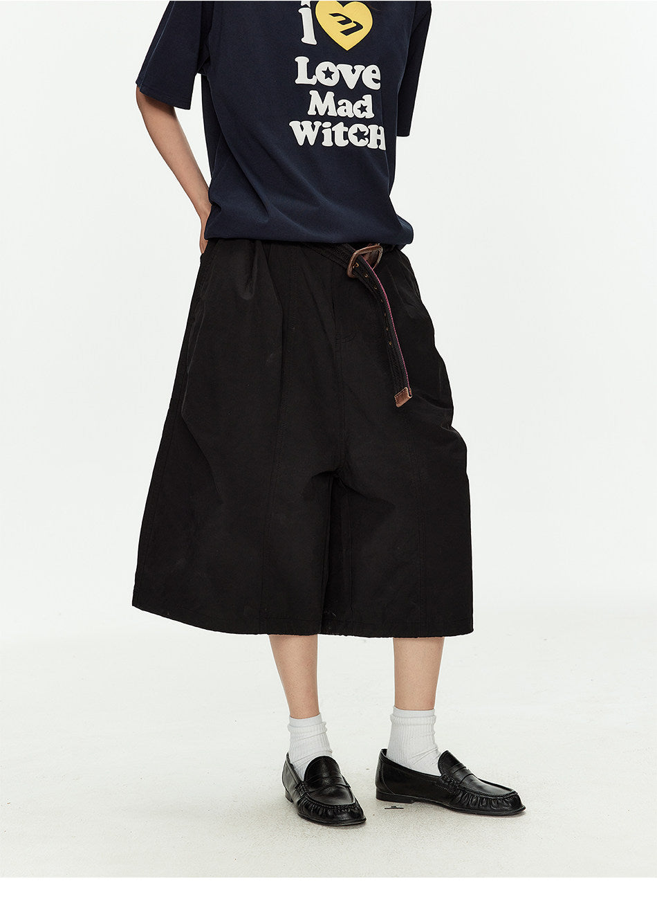 Mesh-Pocket Casual Shorts