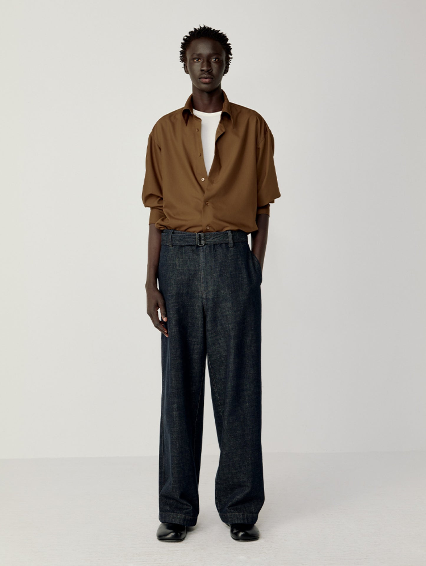 Simple Patch Pocket Shirt