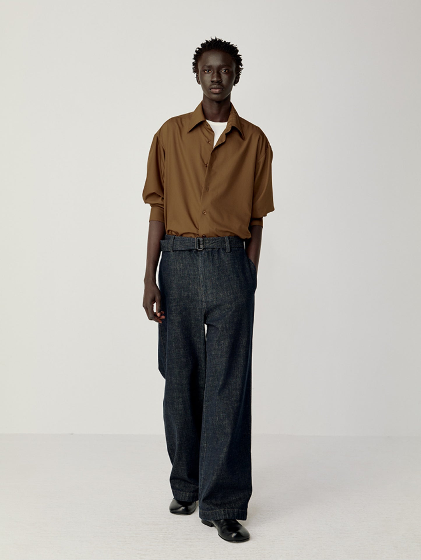 Simple Patch Pocket Shirt