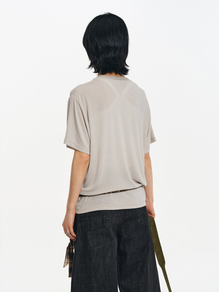 Basic Round Neck T-Shirt
