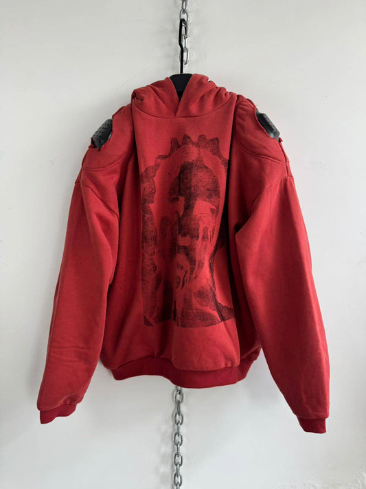 Padded Shoulder Sweatshirt