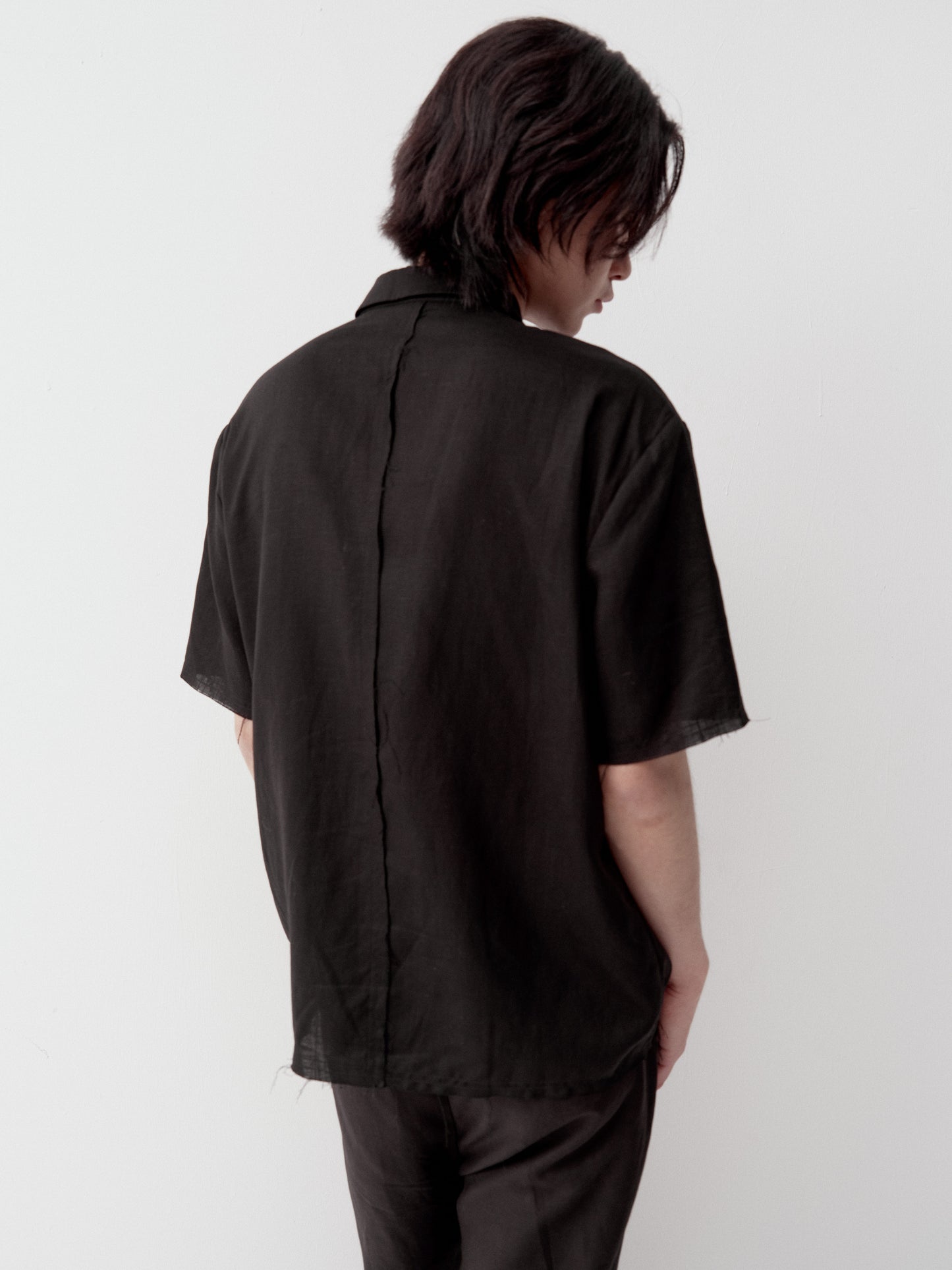 Straight-Shoulder Shirt