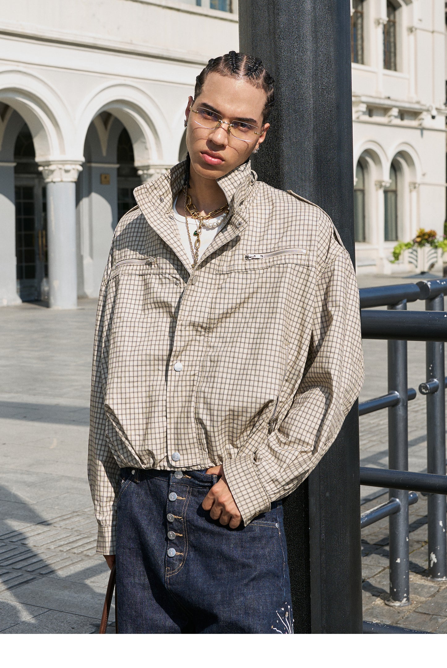 Short Wide Casual Jacket