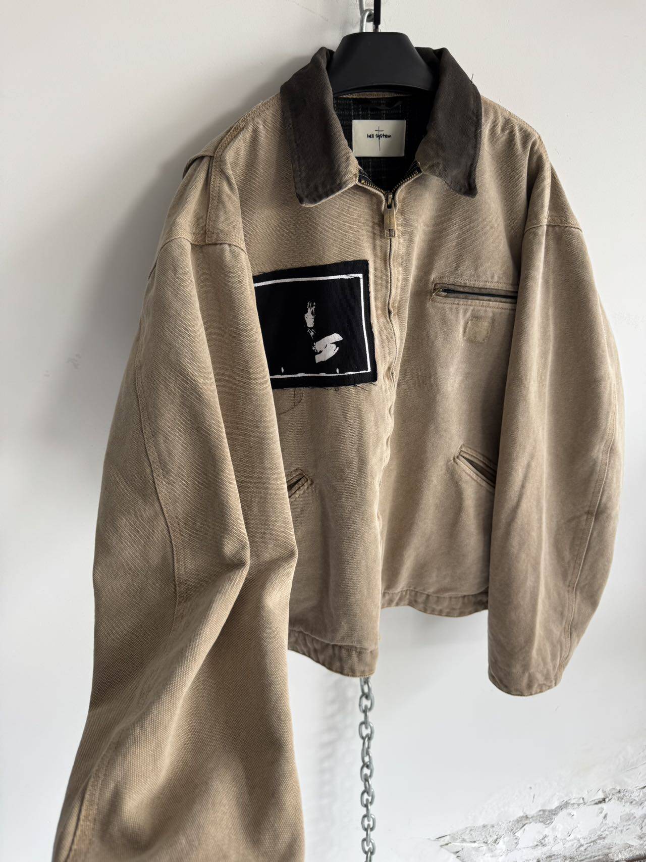 Detroit-Style Zip-Up Jacket