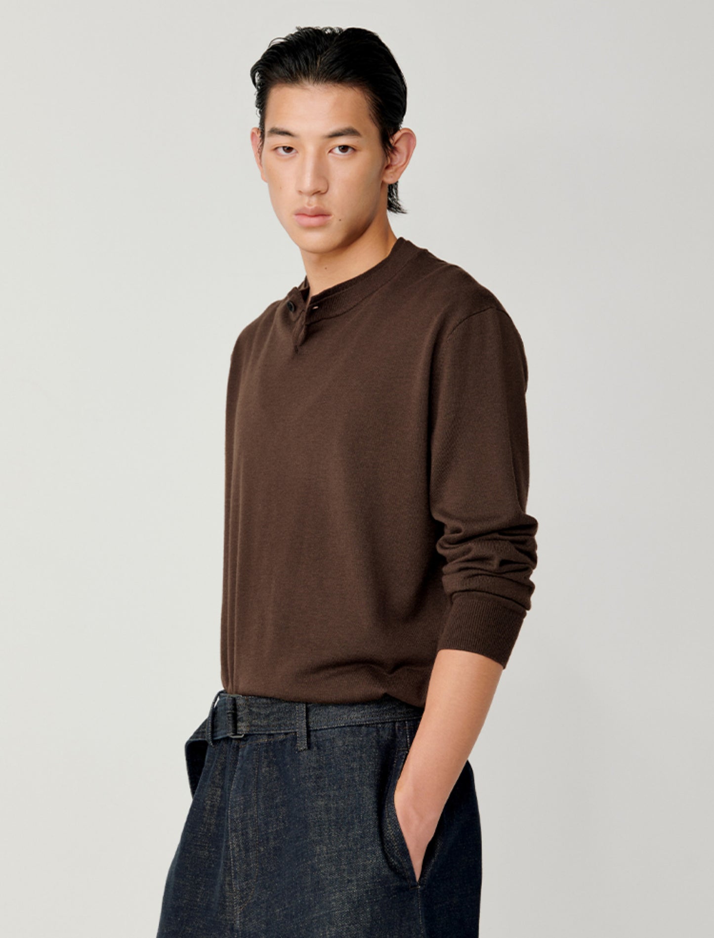 Rib-knit Loose-fit Casual Knit