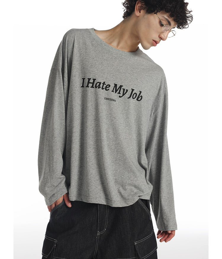 Slogan Print T-Shirt