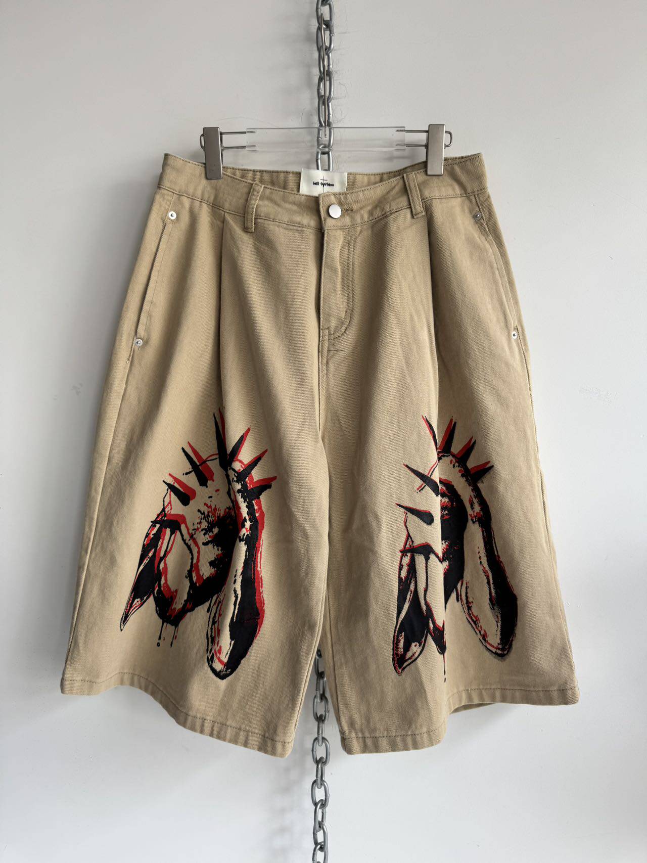 Unisex Wide-Leg Shorts