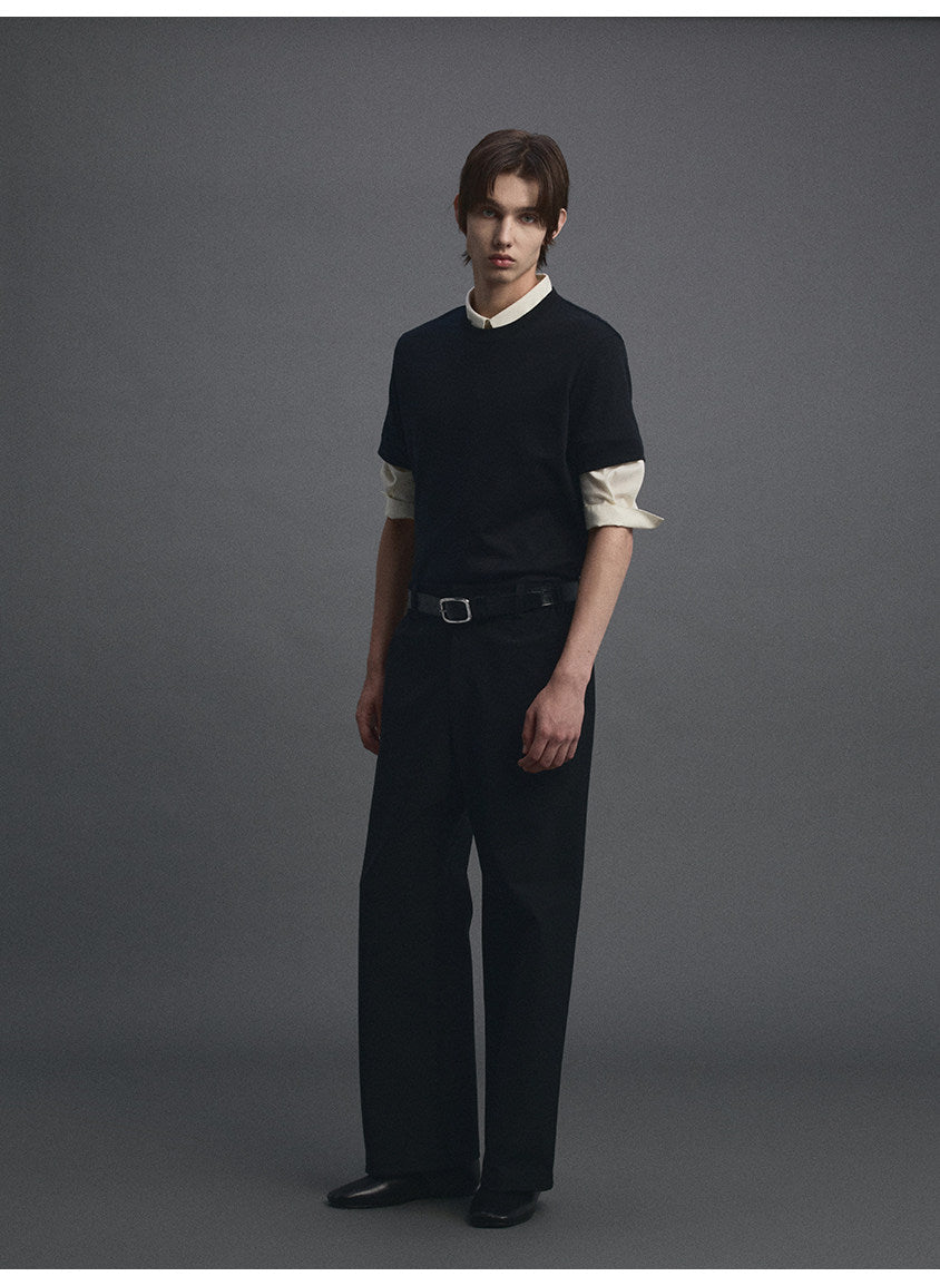 Wide-Leg Comfort Casual Pants