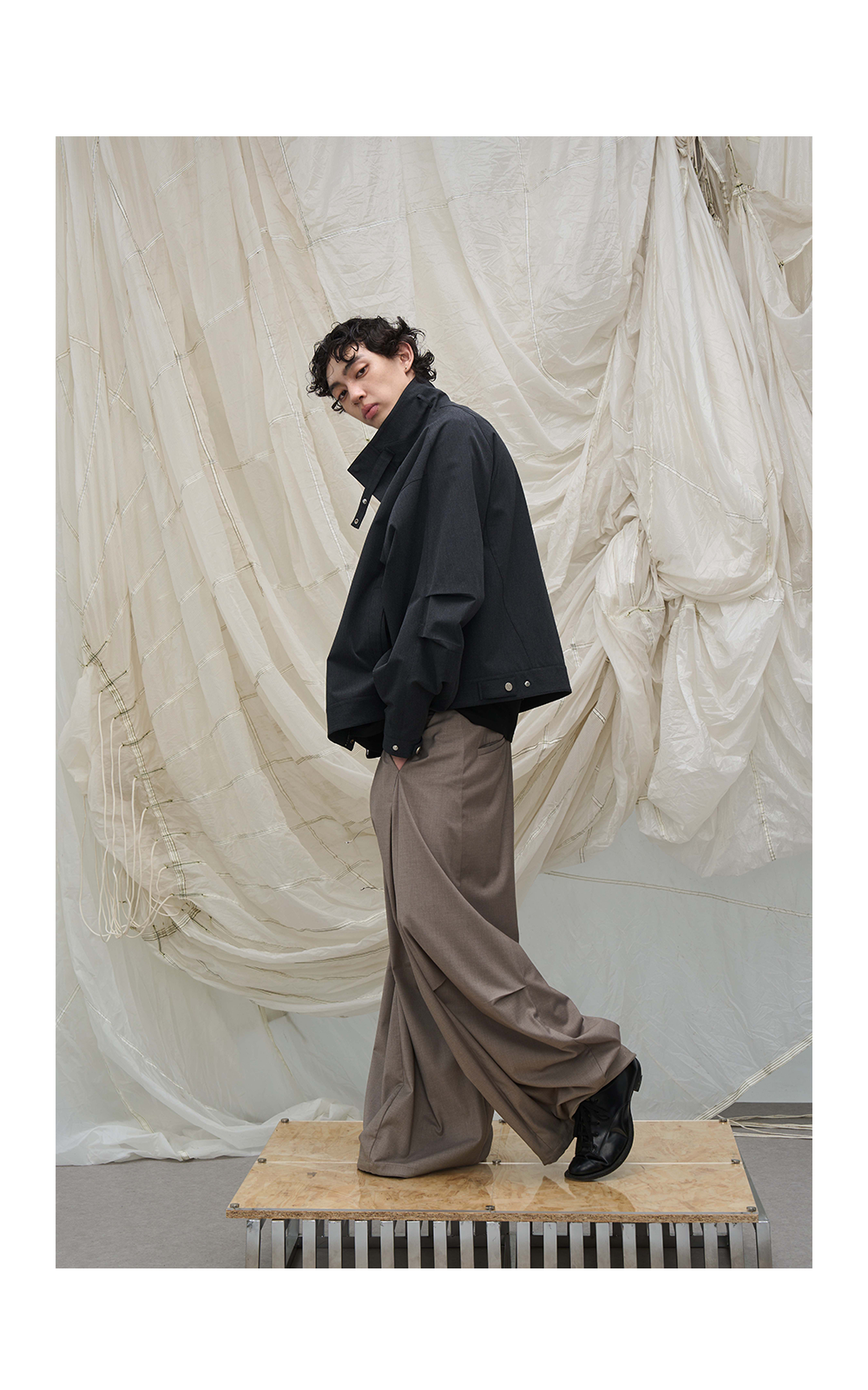 Retro Silhouette Casual Jacket