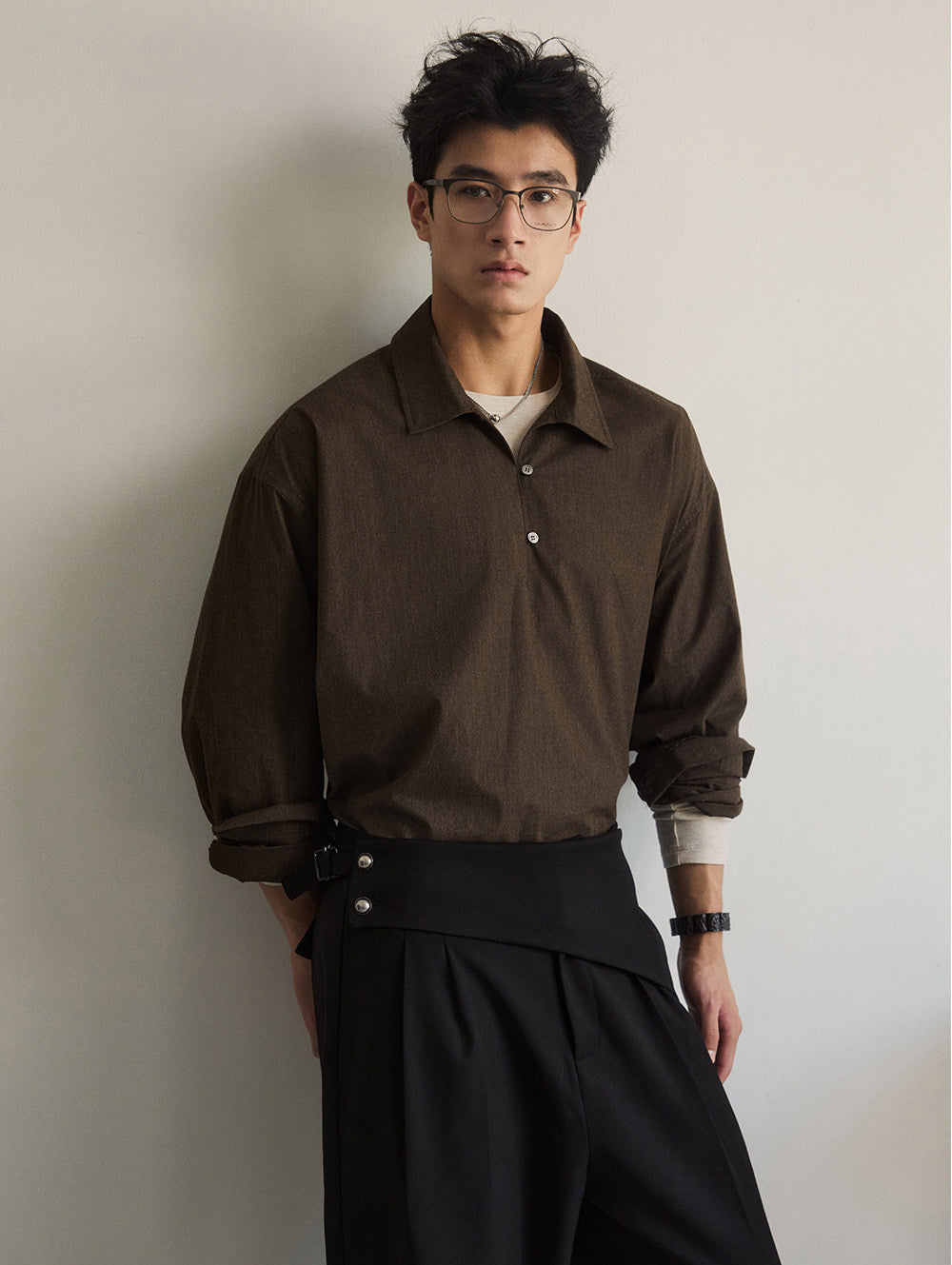 Unisex Drape Casual Pants