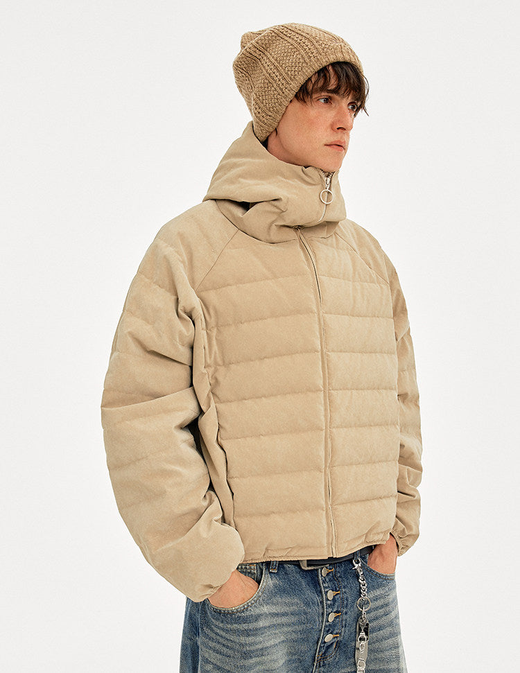Casual Down Jacket with Hood