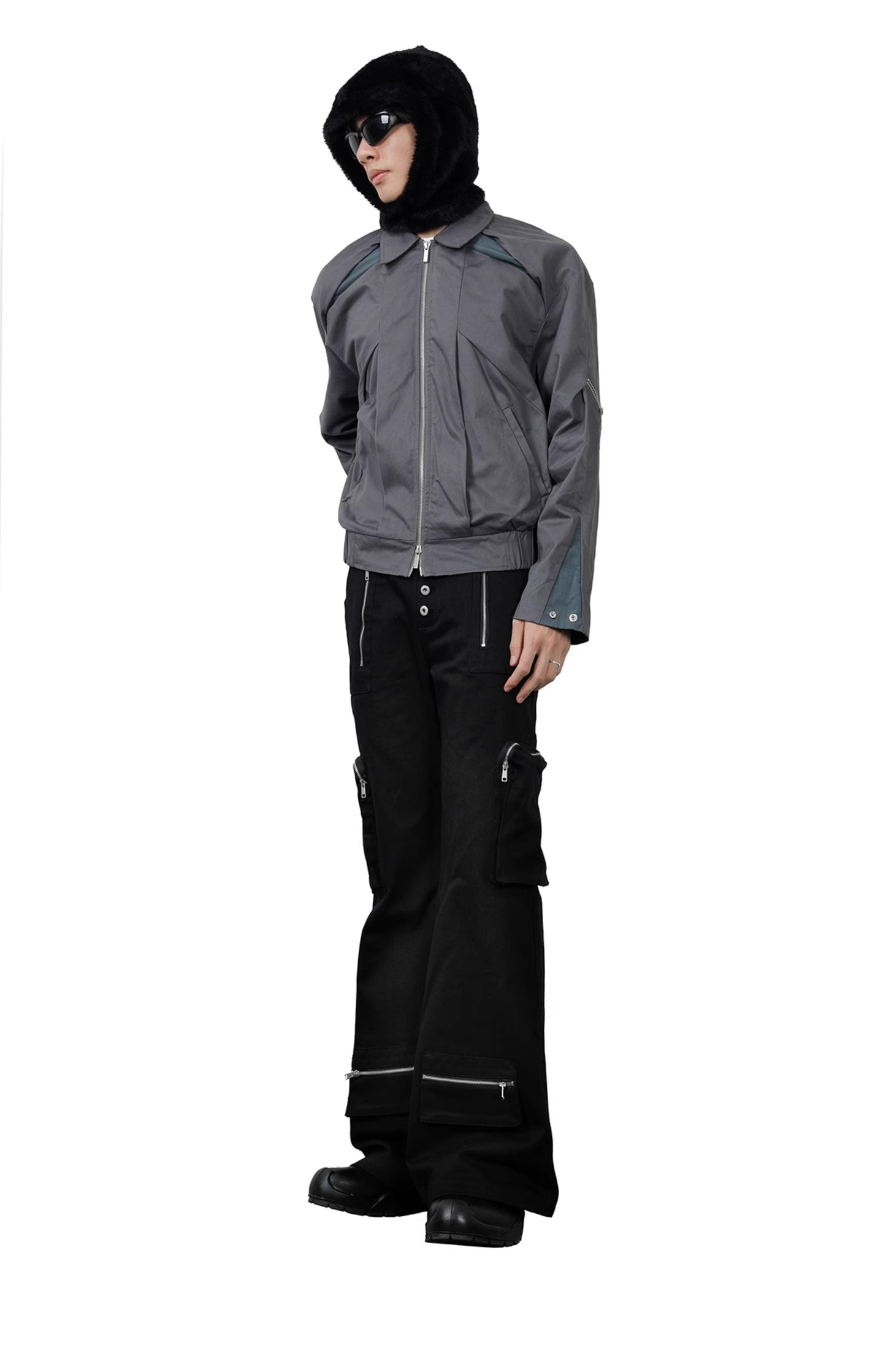 Unisex multi-pocket casual pants