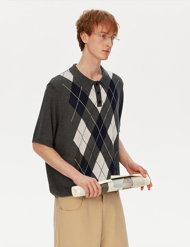 Retro-Preppy Style Knit