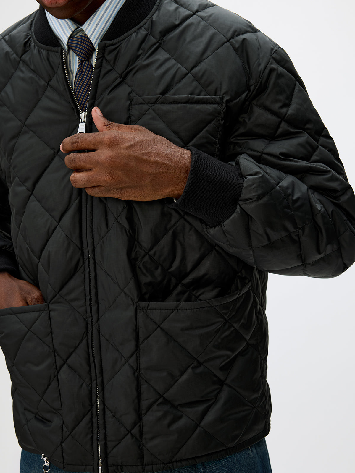 Water-repellent Quilted Jacket