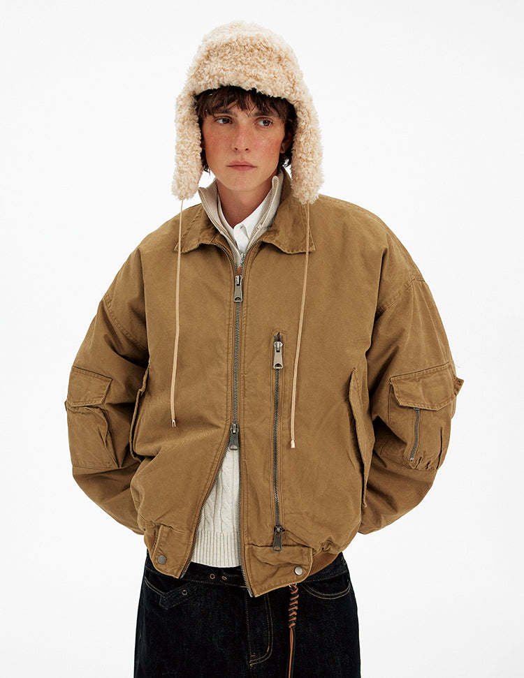 Multi-Pocket Work Jacket