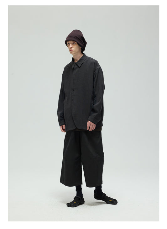 Casual Arc Stitch Shirt