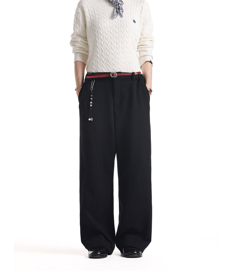 Wide Silhouette Versatile Casual Pants