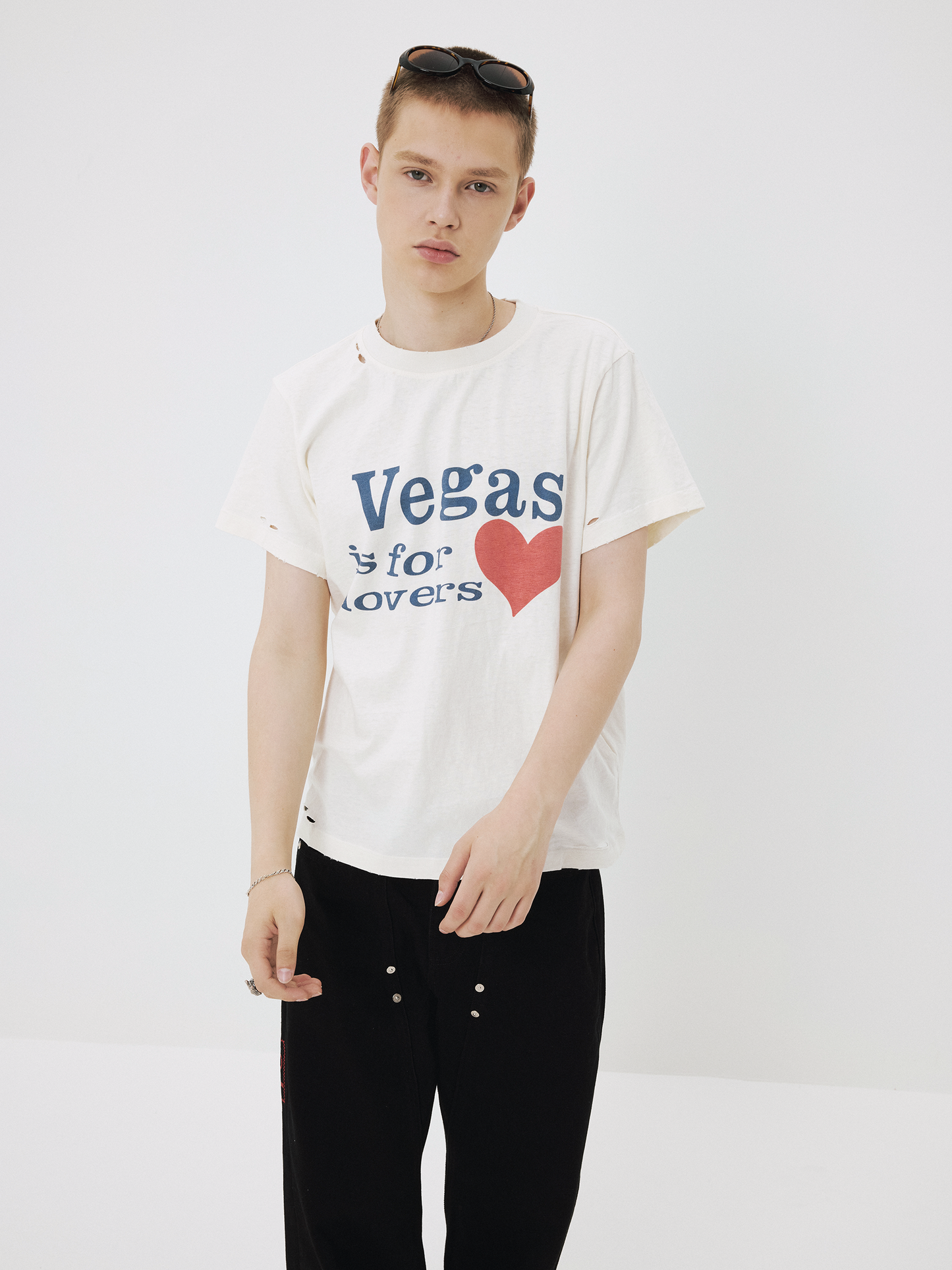 Retro-Print Cotton T-Shirt
