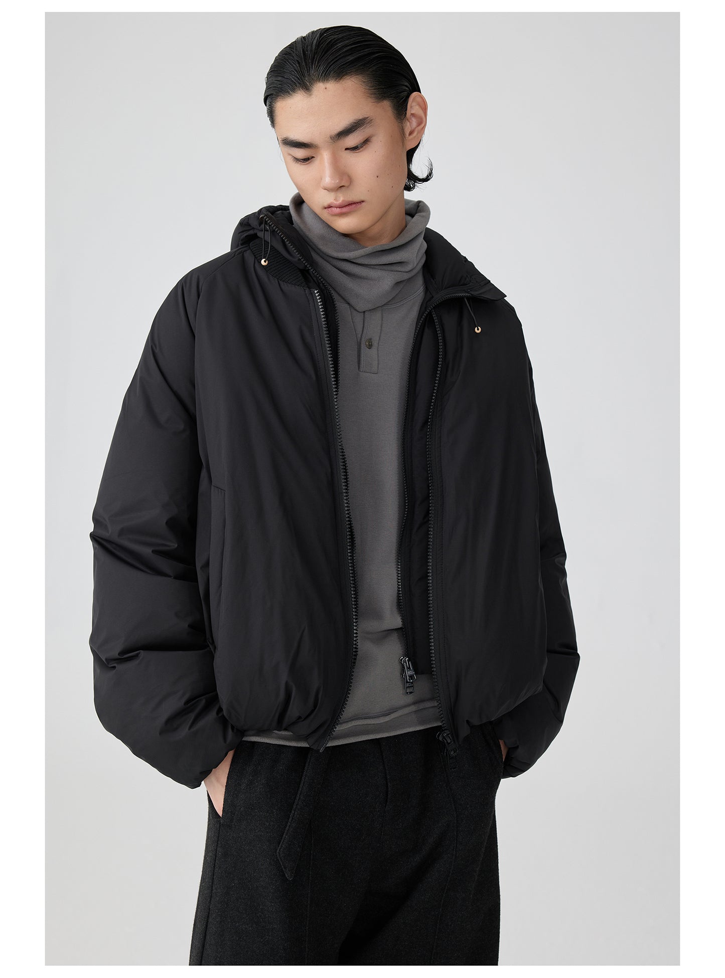 Detachable Hooded Jacket