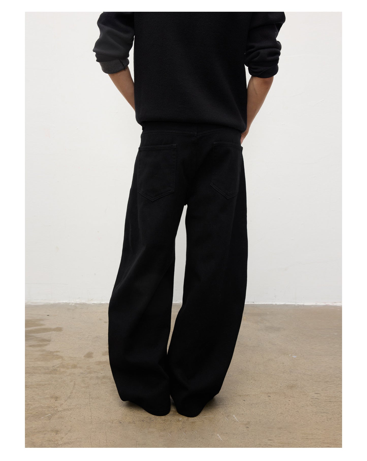 French Style Denim Pants