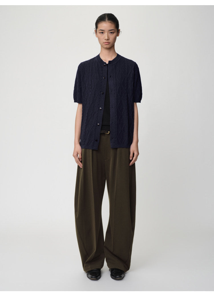 Retro-Style Casual Pants