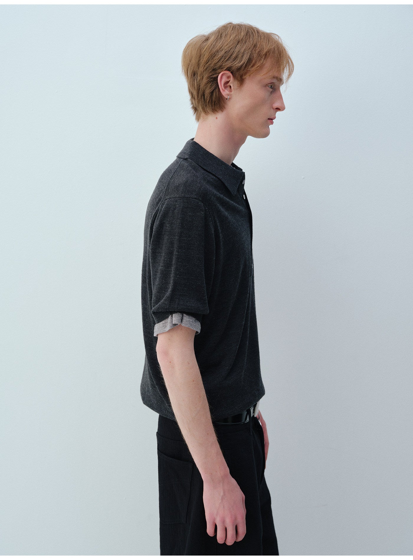 스트레이트 숄더 폴로 셔츠