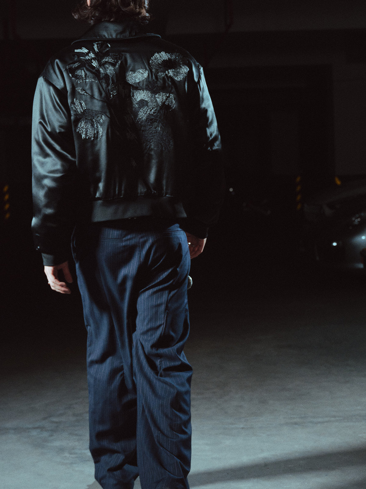 Flower Embroidered Jacket