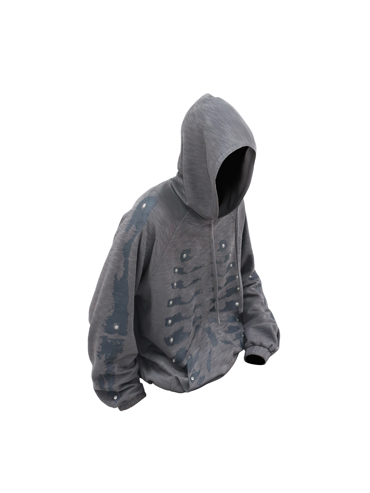 Printed Casual Hoodie