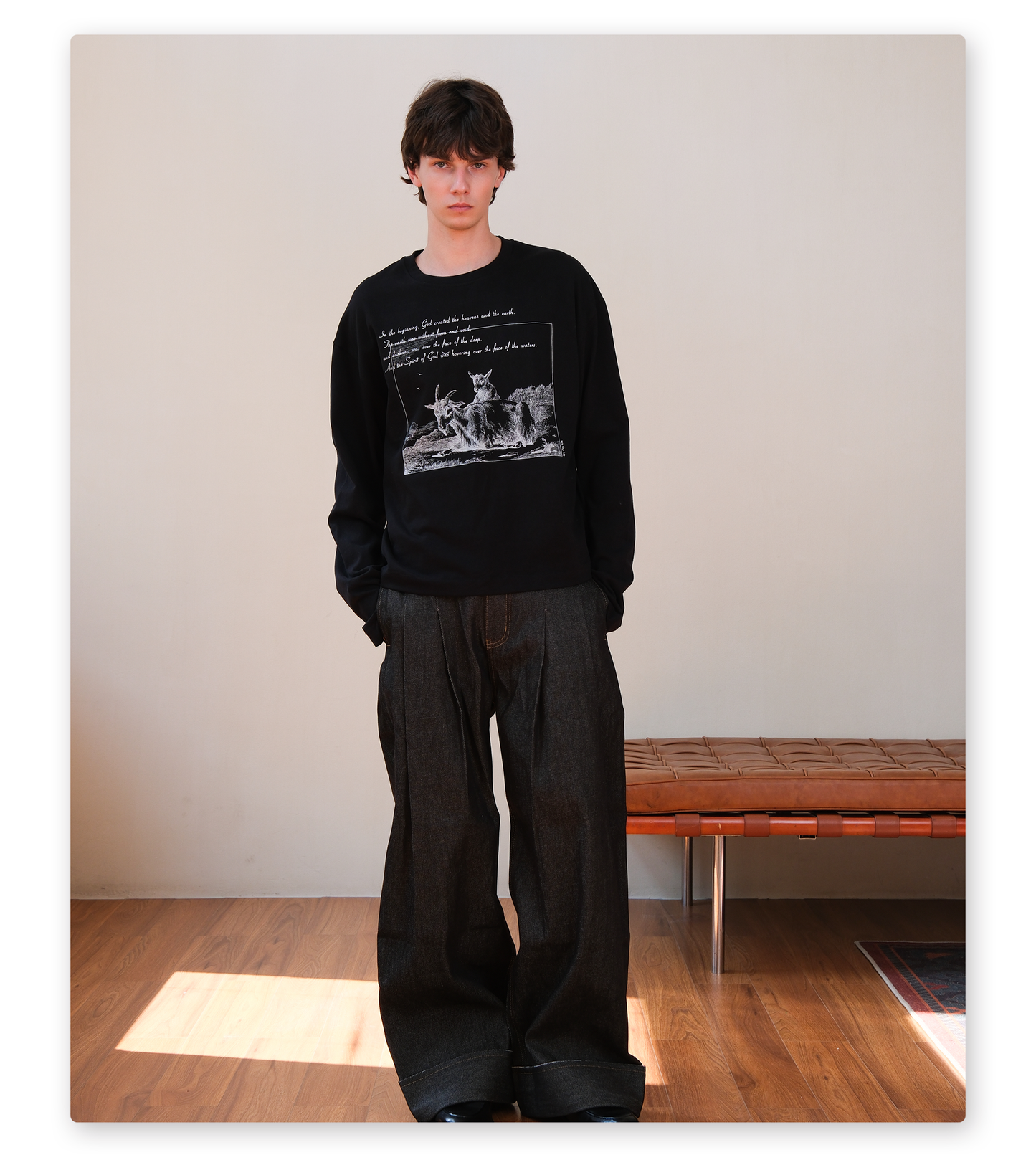 Single-Stitch Printed T-Shirt