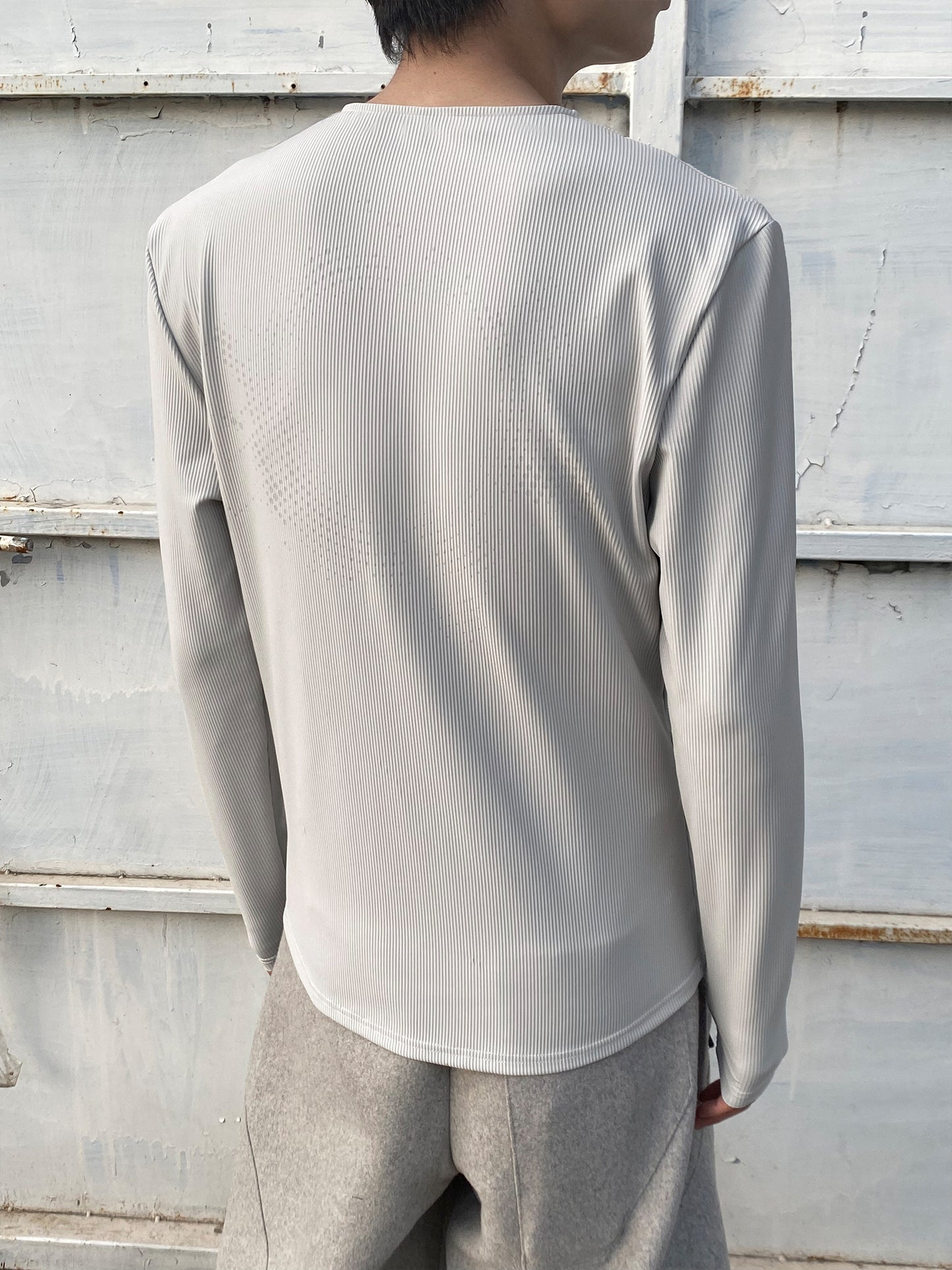 Quick Dry Straight Shoulder Waist T-Shirt