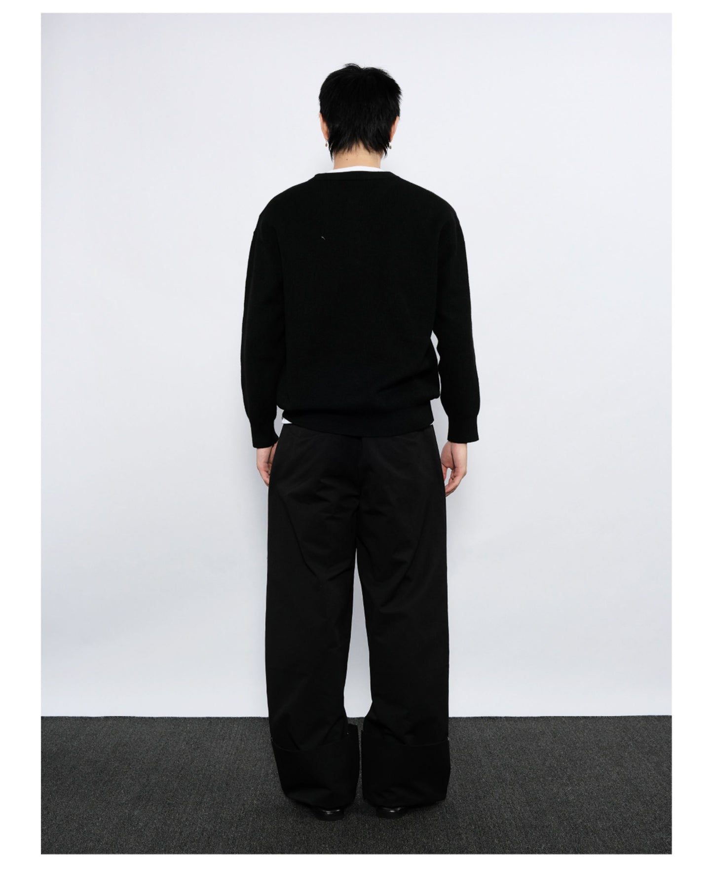 Straight-Leg Casual Pants