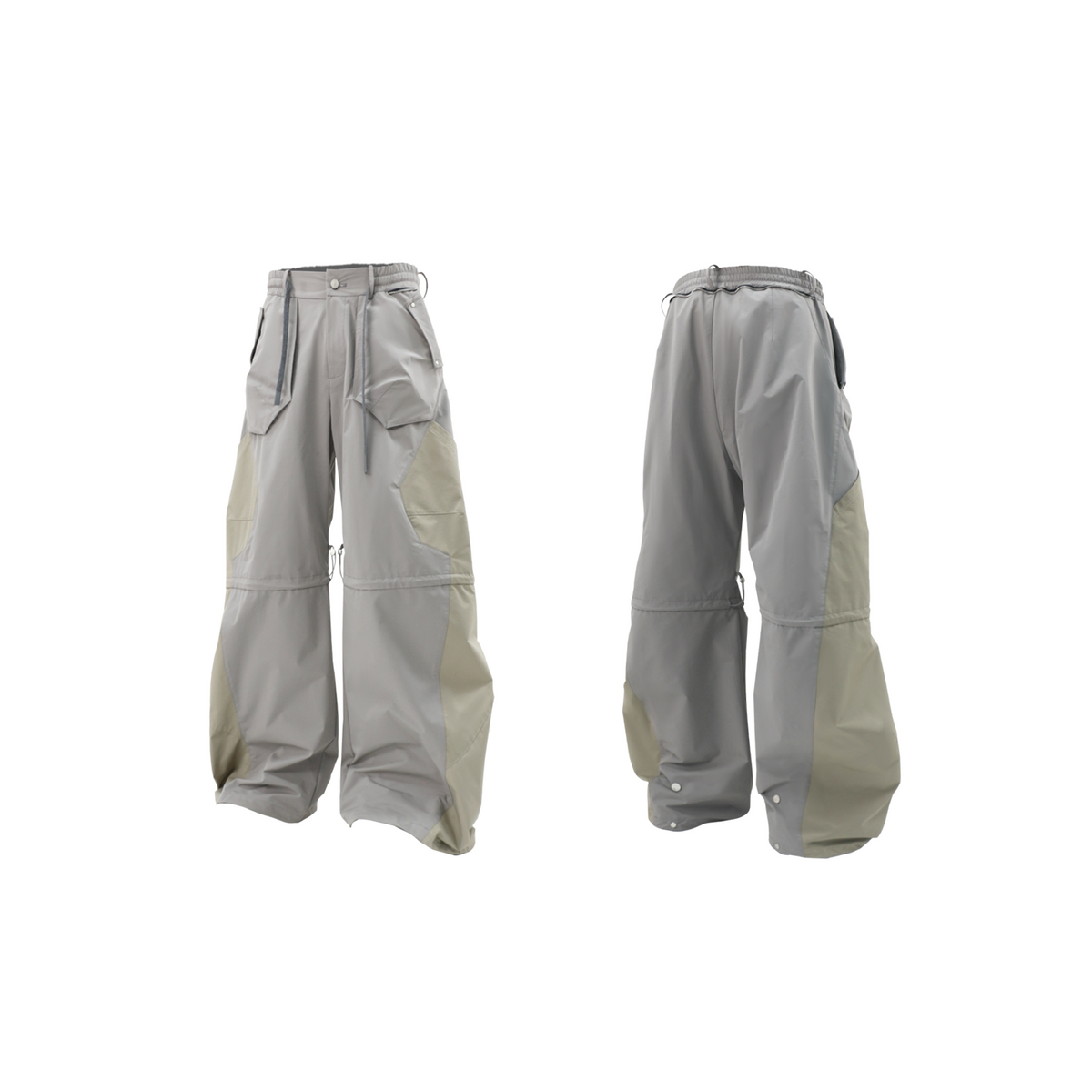 Deconstructed Functional Casual Pants