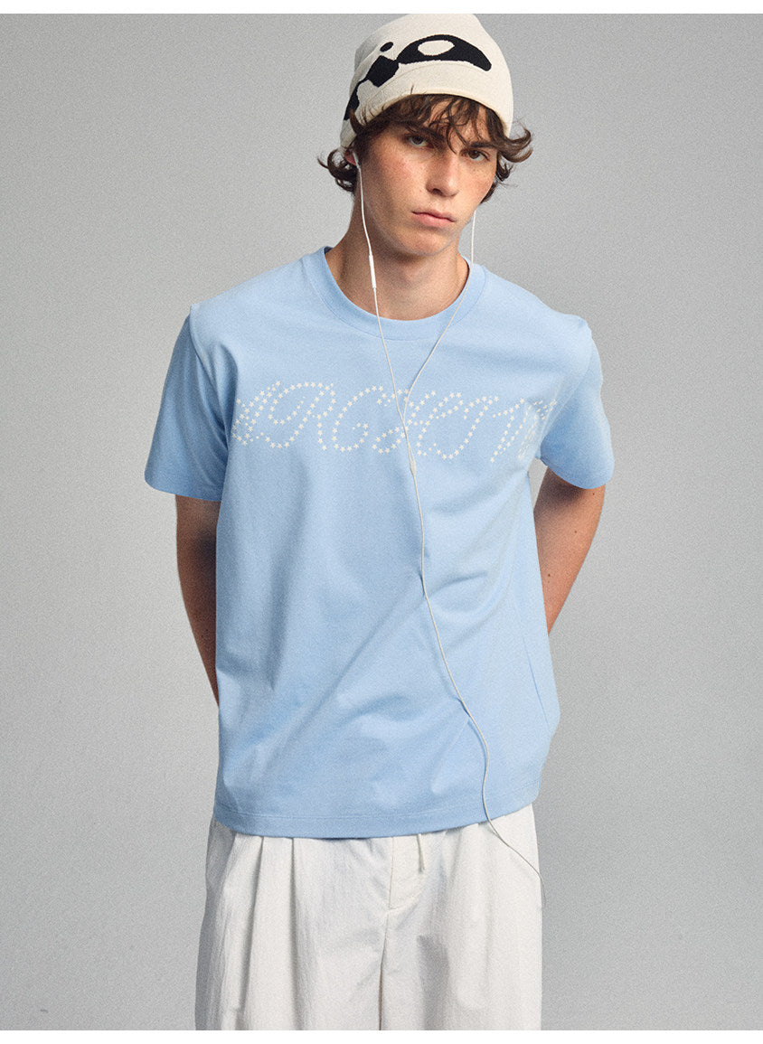 Narrow Round-Neck Standard T-Shirt