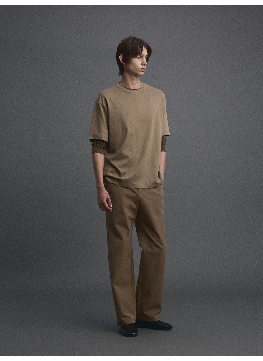 Loose-Fit Simple T-Shirt