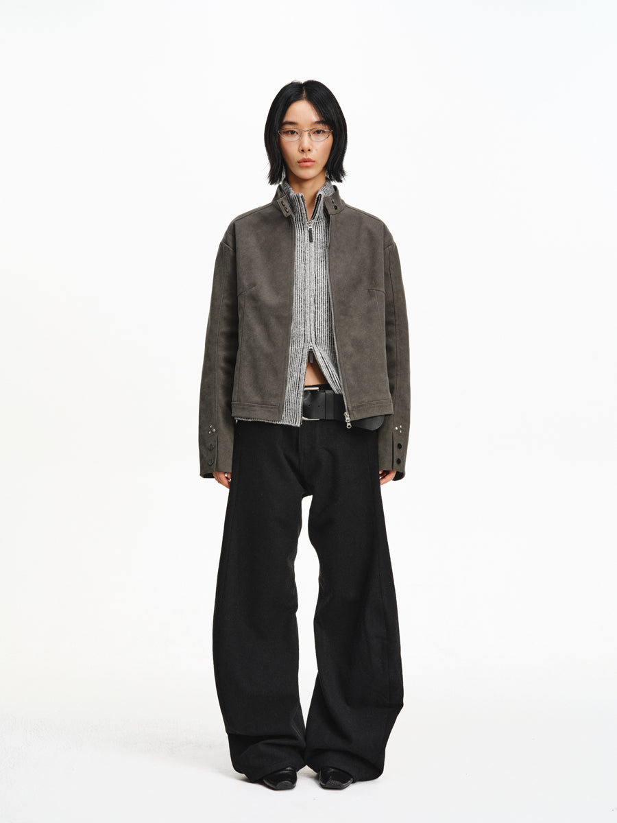 A-line silhouette jacket