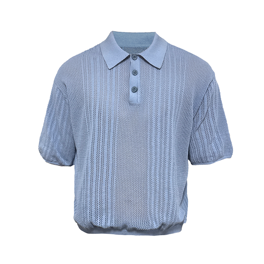 Hollow Polo Shirt