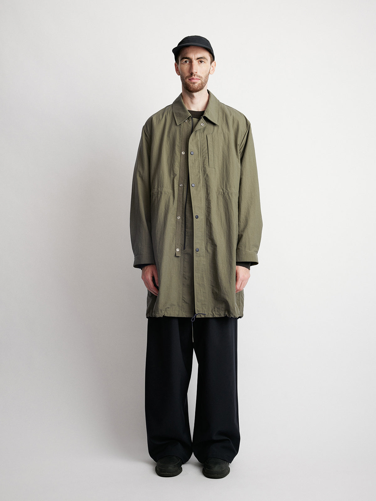 Wrinkle-Resistant Nylon Jacket