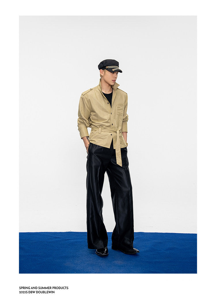 Loose Wide-Leg Casual Pants