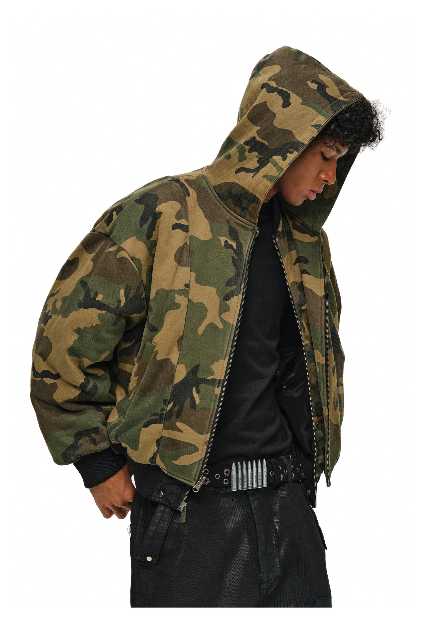 Fake Two-Piece Flight Jacket