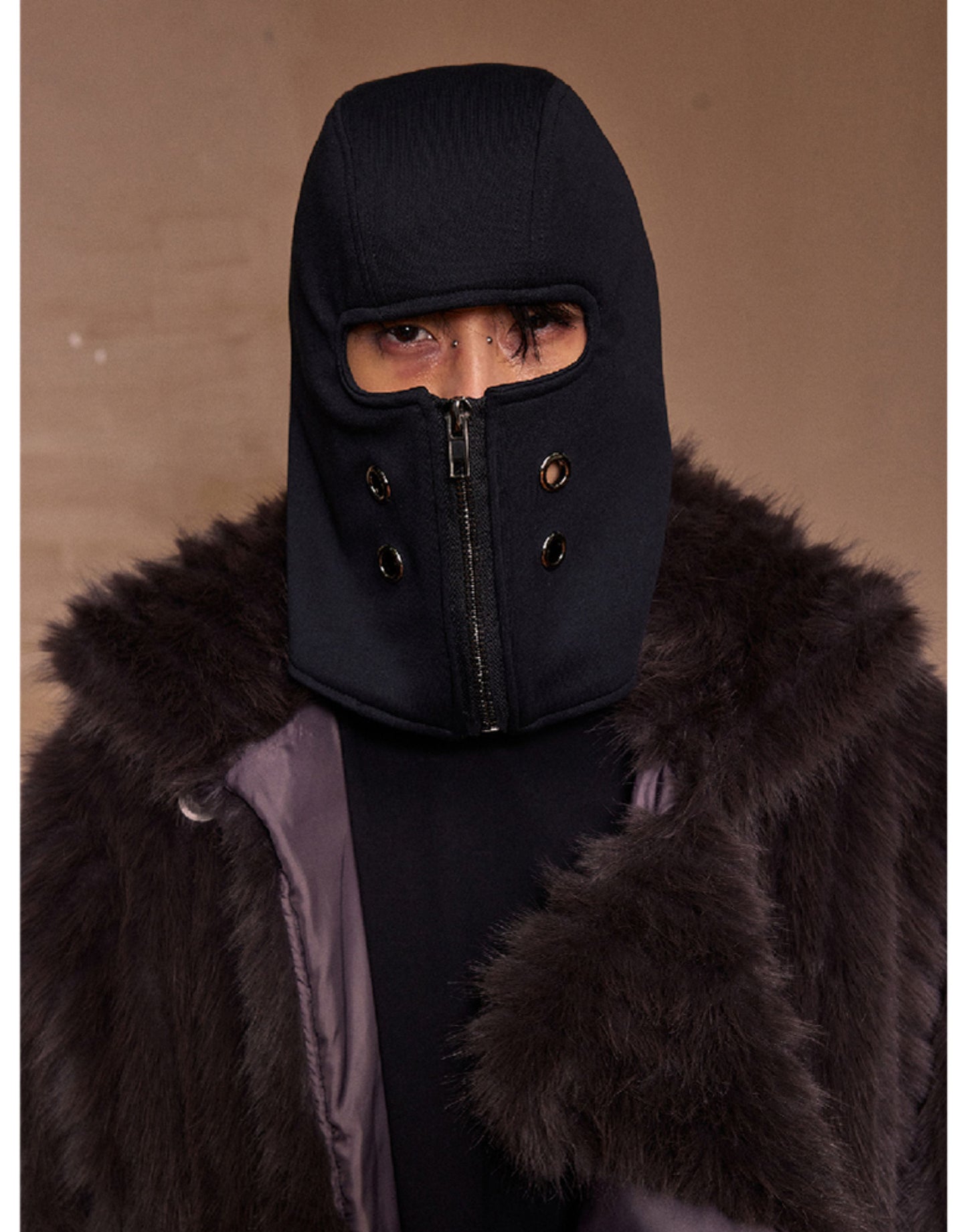 Original design dark knit hat