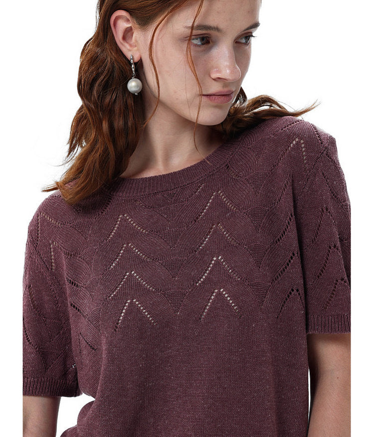 French Tulip Openwork Knit