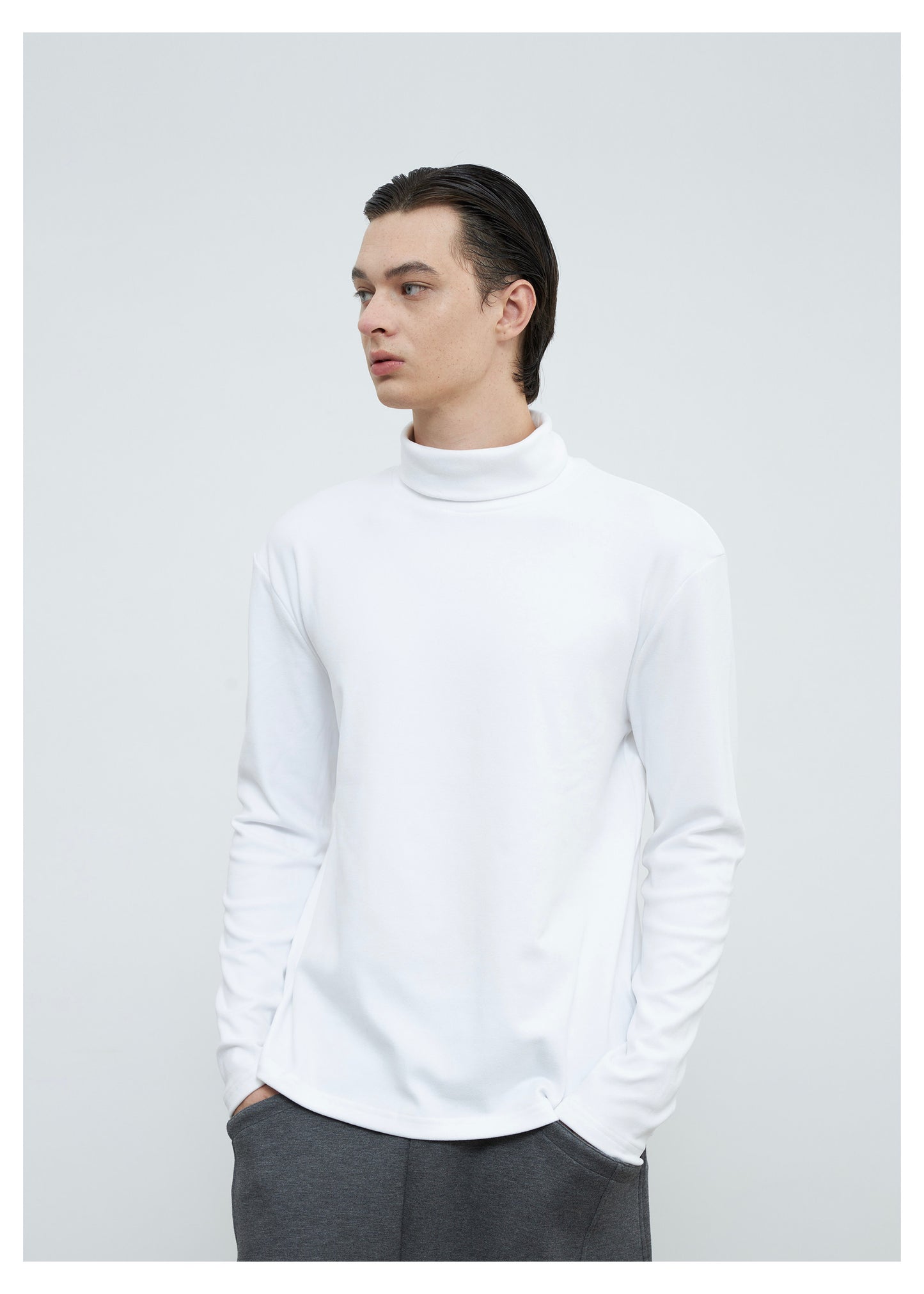 Mock Neck T-Shirt