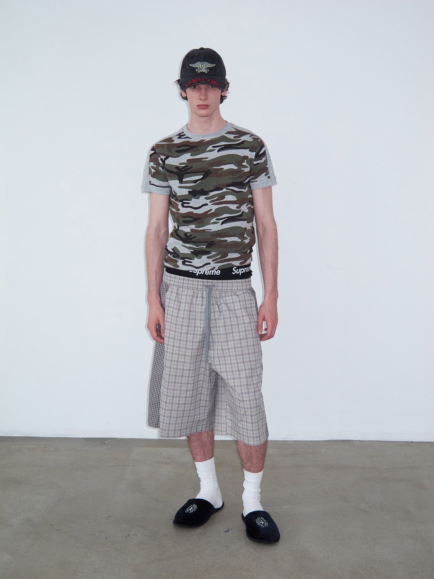 Camouflage Crew Neck T-Shirt