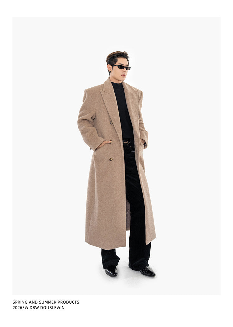 Simple Wool Long Coat